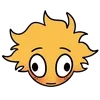 😳 Эмодзи «😒 BakuDeku cursed» для Telegram