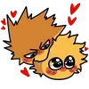 😘 Эмодзи «😒 BakuDeku cursed» для Telegram