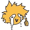 👍 Эмодзи «😒 BakuDeku cursed» для Telegram