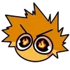 😡 Эмодзи «😒 BakuDeku cursed» для Telegram