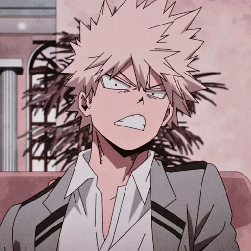 Стикерпак Bakugo Katsuki для Telegram — скачать