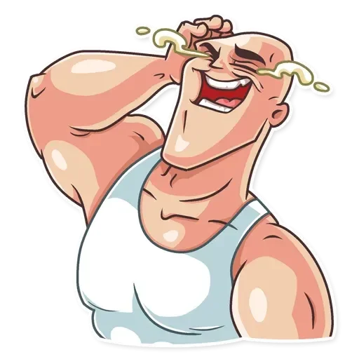 Стикерпак Лысый из brazzers для Telegram — скачать