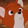😶 Эмодзи «Lovely Fox Tod» для Telegram