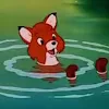 💦 Эмодзи «Lovely Fox Tod» для Telegram
