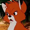 😖 Эмодзи «Lovely Fox Tod» для Telegram