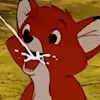 💦 Эмодзи «Lovely Fox Tod» для Telegram