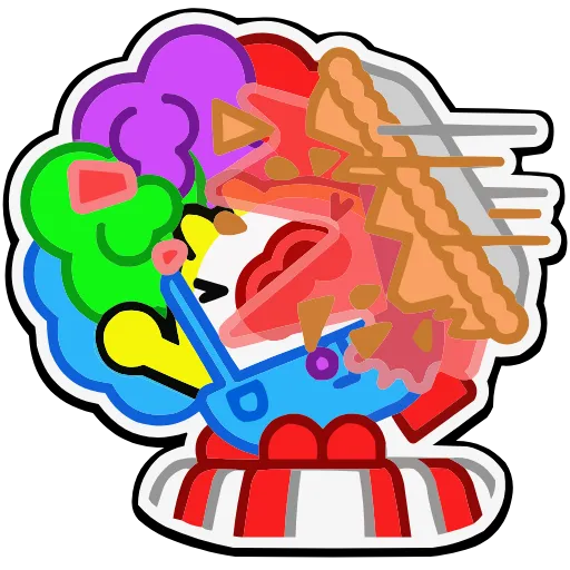 🤡 Эмодзи «Котошарик» для Telegram
