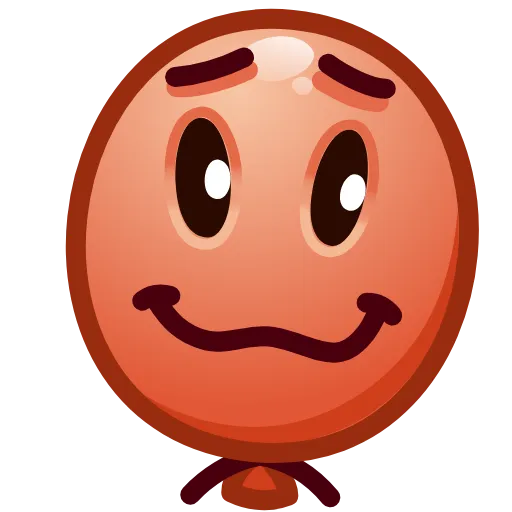😳 Стикер «Balloon» для Telegram