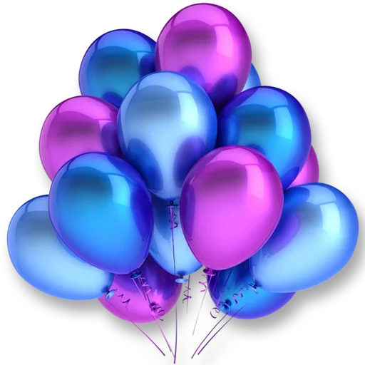 🎈 Стикер «Balloons» для Telegram