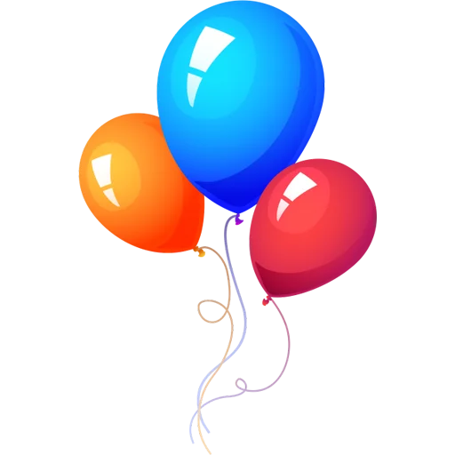 🎈 Стикер «Balloons» для Telegram