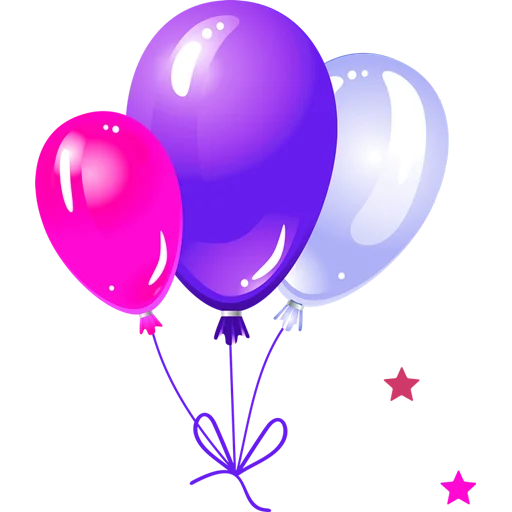 🎈 Стикер «Balloons» для Telegram
