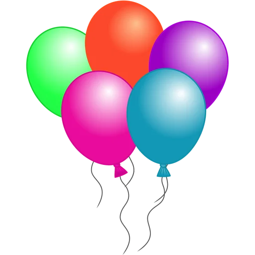 🎈 Стикер «Balloons» для Telegram
