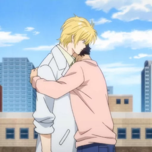 👬 Стикер «Banana Fish (3)» для Telegram