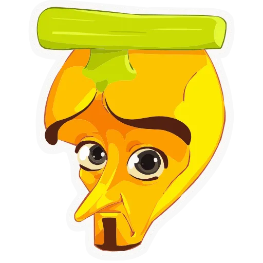 🤨 Эмодзи «Бананяобананяй» для Telegram