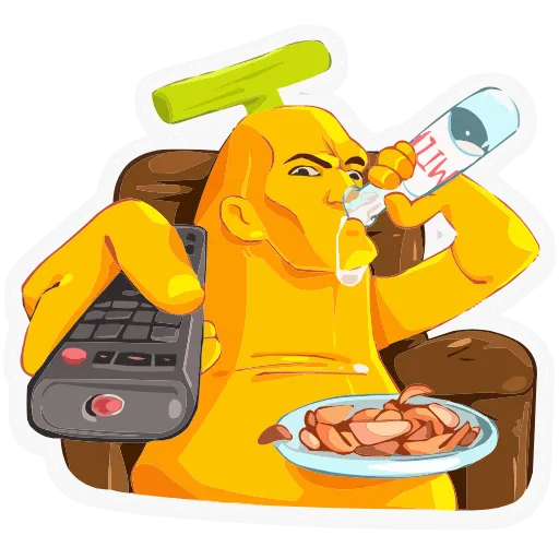 📺 Эмодзи «Бананяобананяй» для Telegram