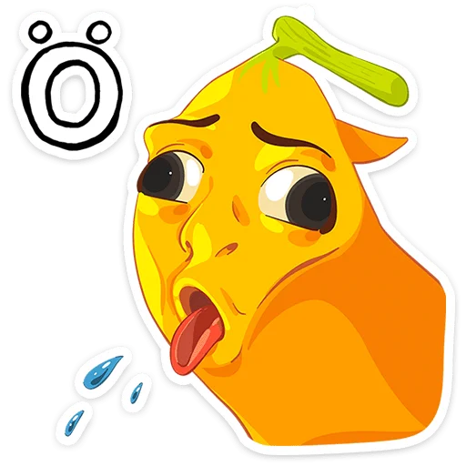 😔 Стикер «Бананяобананяй» для Telegram