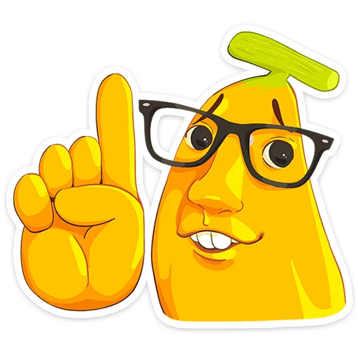 🍌 Стикер «Бананяобананяй» для Telegram