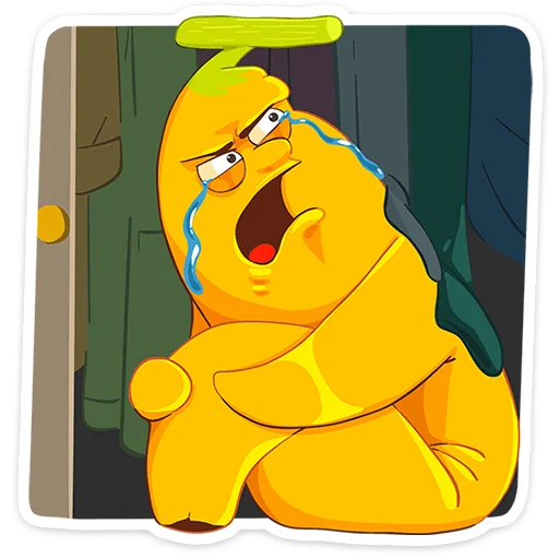 🍌 Стикер «Бананяобананяй» для Telegram
