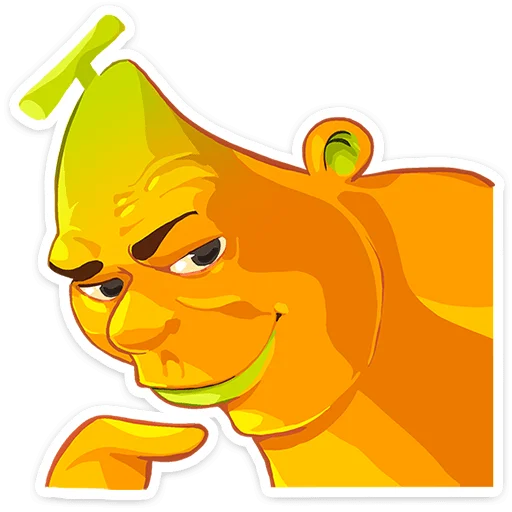 😏 Стикер «Бананяобананяй» для Telegram