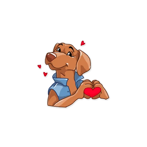 🫶 Стикер «bananadog» для Telegram