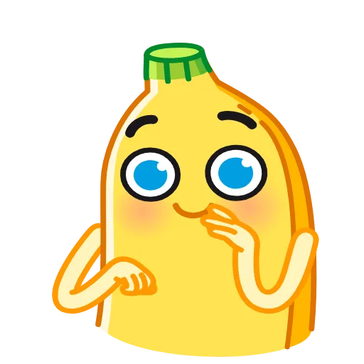 😊 Эмодзи «Banana - анимированный банан» для Telegram