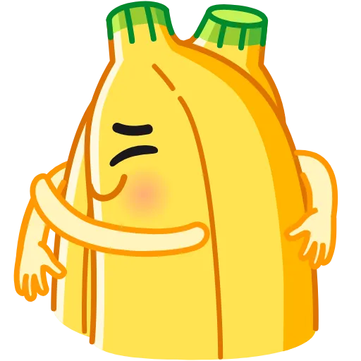 🫂 Эмодзи «Banana - анимированный банан» для Telegram