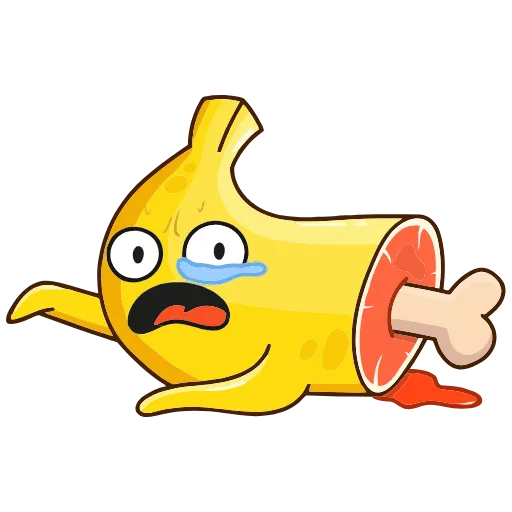 😥 Эмодзи «Бананос» для Telegram