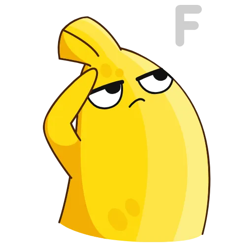 😞 Стикер «Бананос» для Telegram