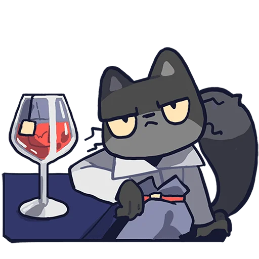 🍷 Стикер «Бандито Гангсте и Рито Без Текста» для Telegram