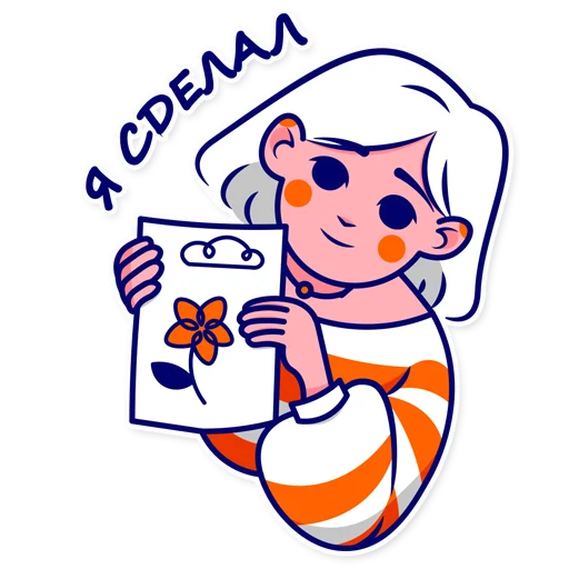 🎨 Стикер «Masha&Bao» для Telegram