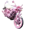🏍 Эмодзи «🤍 Barbiecore - эмоджи в стиле Барби» для Telegram