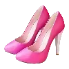 👠 Эмодзи «Barbie Pink» для Telegram