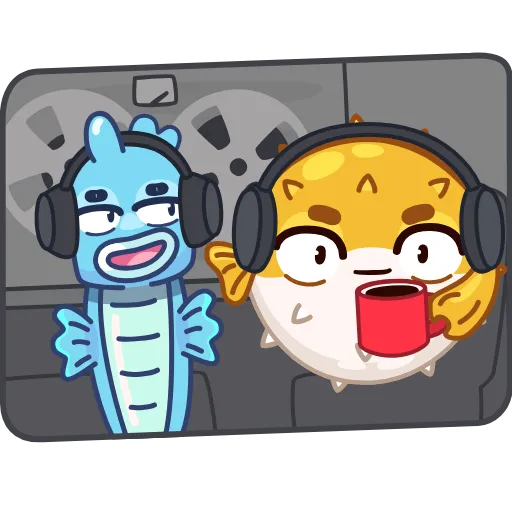 🎧 Эмодзи «Барнаби» для Telegram