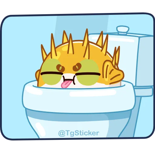 🚽 Эмодзи «Барнаби» для Telegram