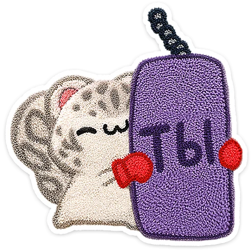 🐆 Стикер «Барси» для Telegram
