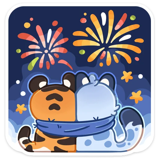 🎇 Стикер «Barsik the Irbis» для Telegram