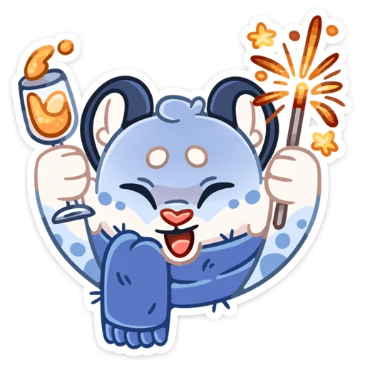☺️ Стикер «Barsik the Irbis» для Telegram