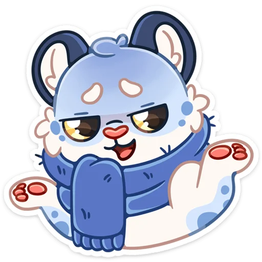 🤷 Стикер «Barsik the Irbis» для Telegram
