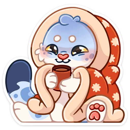 ☕️ Стикер «Barsik the Irbis» для Telegram