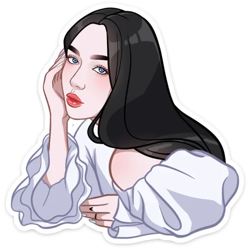 🙂 Стикер «Басгиат» для Telegram