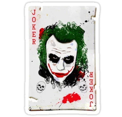 🤜 Стикер «Batman and Joker» для Telegram