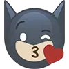 😘 Эмодзи «Batman Tg» для Telegram