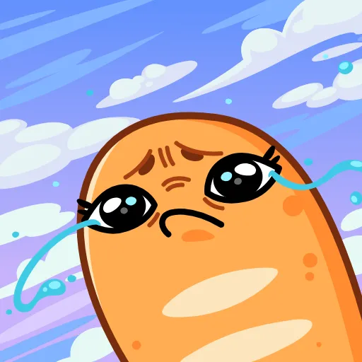 😭 Стикер «Батон» для Telegram