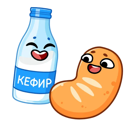 🍼 Стикер «Батон» для Telegram