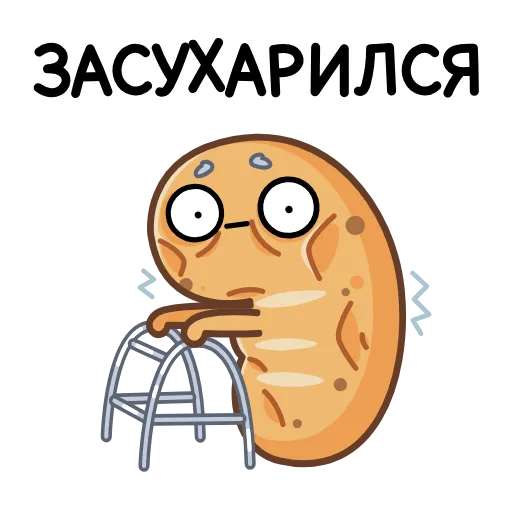 👴 Стикер «Батон» для Telegram