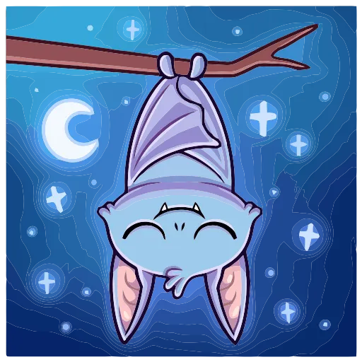 😴 Эмодзи «Бэтси» для Telegram