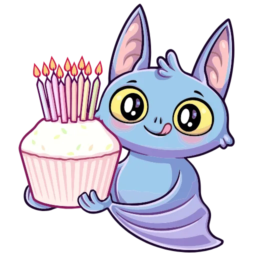 🎂 Эмодзи «Бэтси» для Telegram