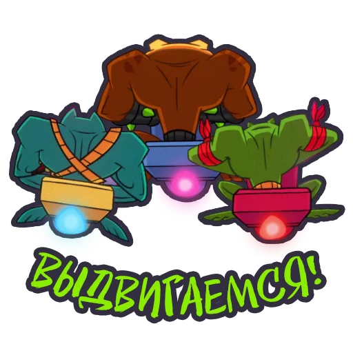 Стикерпак Battletoads для Telegram — скачать