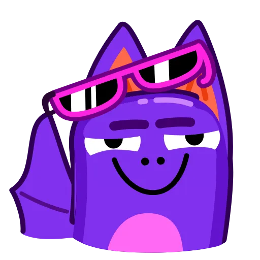 😎 Стикер «Batty Boo» для Telegram