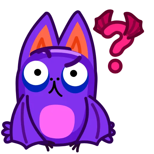 🤨 Стикер «Batty Boo» для Telegram